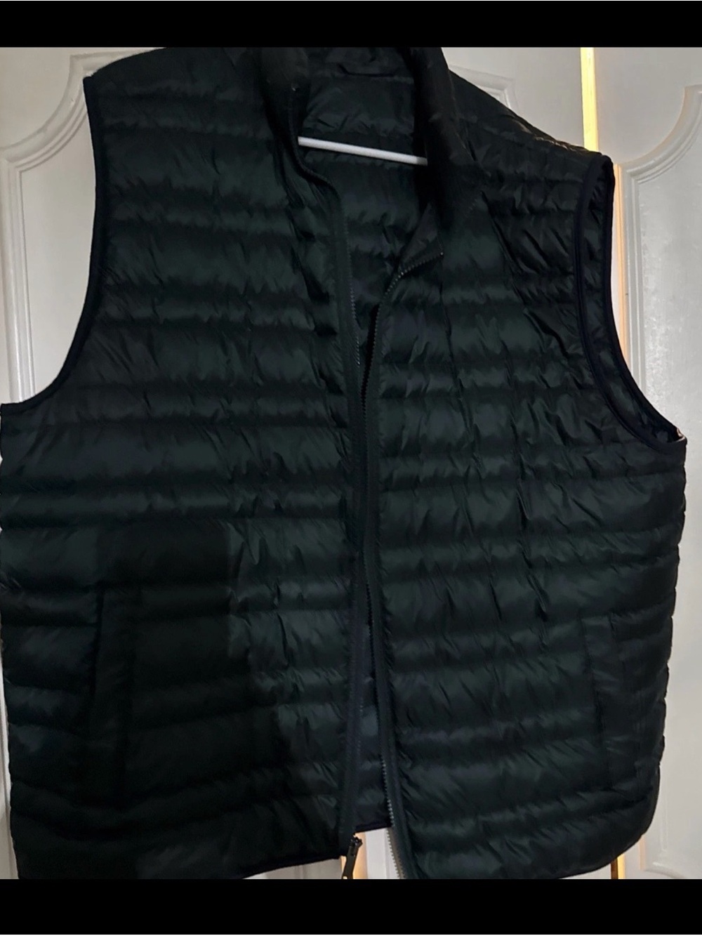 Michael Kors Men's Black Quilted Packable Puffer Vest